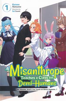 MISANTHROPE TEACHES CLASS FOR DEMI-HUMANS NOVEL SC VOL 01 (MR)