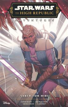 STAR WARS HIGH REPUBLIC ADV SABER FOR HIRE TP (C: 0-1-2)