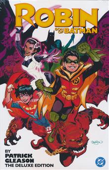 ROBIN SON OF BATMAN BY PATRICK GLEASON THE DELUXE EDITION HC