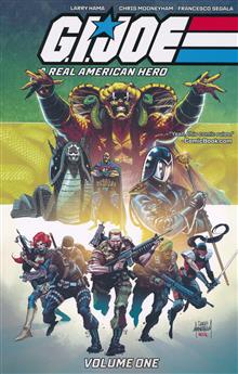 GI JOE A REAL AMERICAN HERO TP VOL 01 DIRECT MARKET EXCLUSIVE CHRIS MOONEYHAM CVR