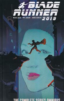 BLADE RUNNER 2019 THE COMPLETE SERIES OMNIBUS HC DM ED WARD CVR (MR)