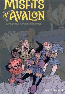 MISFITS OF AVALON TP VOL 01 QUEEN OF AIR AND DELIN