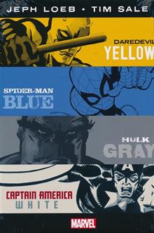 JEPH LOEB TIM SALE YELLOW BLUE GRAY & WHITE OMNIBUS HC