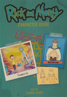 RICK & MORTY CHARACTER GUIDE HC