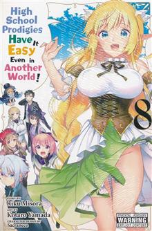 HIGH SCHOOL PRODIGIES HAVE IT EASY ANOTHER WORLD GN VOL 08