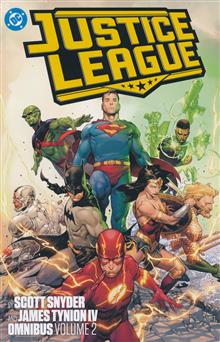 JUSTICE LEAGUE BY SCOTT SNYDER AND JAMES TYNION IV OMNIBUS HC VOL 02
