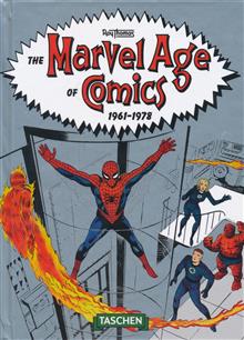 MARVEL AGE OF COMICS 1961-1978 TASCHEN 40TH ANNIV HC