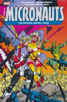 MICRONAUTS ORIGINAL MARVEL YEARS OMNIBUS HC VOL 02 KANE DM