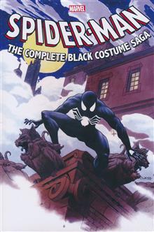 SPIDER-MAN COMPLETE BLACK COSTUME SAGA OMNIBUS HC VAR DM VAR