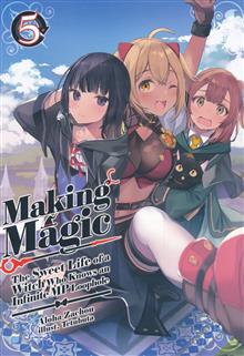 MAKING MAGIC THE SWEET LIFE OF A WITCH WHO KNOWS AN INFINITE MP LOOPHOLE LIGHT NOVEL TP VOL 05