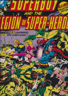 SUPERBOY AND THE LEGION OF SUPER-HEROES TABLOID EDITION HC