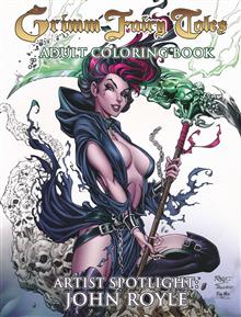 GRIMM FAIRY TALES ADULT COLORING BOOK TP JOHN ROYLE