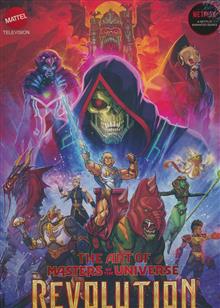 ART OF MASTERS OF THE UNIVERSE REVOLUTION HC