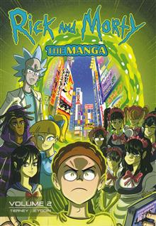 RICK AND MORTY THE MANGA TP VOL 02 AFTER-SCHOOL SCIENCE CLUB