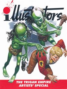 ILLUSTRATORS SPECIAL #17 TRIGAN EMPIRE ARTISTS