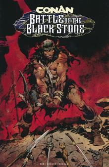 CONAN BARBARIAN BATTLE BLACK STONE TP DM ED (MR)