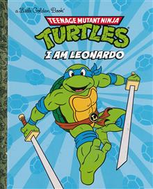TMNT I AM LEONARDO LITTLE GOLDEN BOOK HC