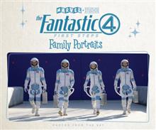 MARVEL STUDIOS THE FANTASTIC FOUR FIRST STEPS FAMILY PORTRAITS PHOTOS FROM THE SET HC