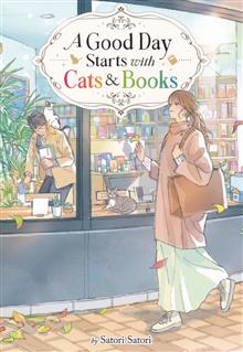 A GOOD DAY STARTS WITH CATS AND BOOKS GN (LIGHT NOVEL)