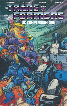 TRANSFORMERS UK COMPENDIUM TP BOOK 01 JORGE CORONA & MIKE SPICER CVR