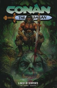 CONAN THE BARBARIAN TP VOL 06 A NEST OF SERPENTS DIRECT MARKET EDITION GREG STAPLES CVR (MR)