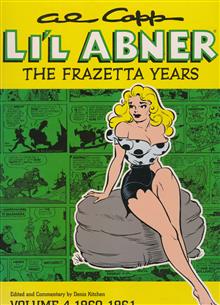 AL CAPP LIL ABNER FRAZETTA SUNDAYS HC VOL 04 1960 - 1961
