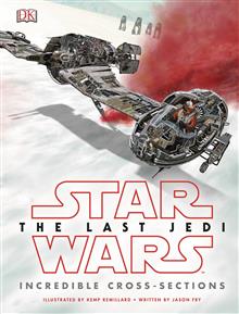 STAR WARS LAST JEDI INCREDIBLE CROSS SECTIONS HC
