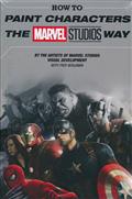 HOW TO PAINT CHARACTERS MARVEL STUDIOS WAY HC
