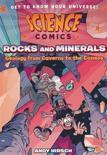 SCIENCE COMICS ROCKS & MINERALS GN