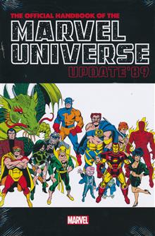 OFFICIAL HANDBOOK MARVEL 89 OMNIBUS HC DM VAR