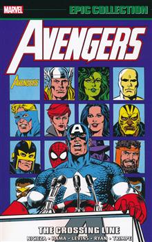 AVENGERS EPIC COLL TP CROSSING LINE
