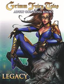 GRIMM FAIRY TALES ADULT COLORING BOOK TP LEGACY