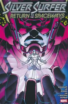 SILVER SURFER RETURN TO THE SPACEWAYS OMNIBUS HC LEE DM VAR