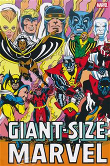 GIANT-SIZE MARVEL OMNIBUS DAVE COCKRUM X-MEN COVER