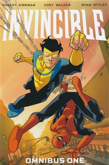 INVINCIBLE OMNIBUS HC VOL 01 DIRECT MARKET EXCLUSIVE CORY WALKER & DAVE MCCAIG CVR