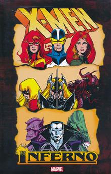 X-MEN INFERNO OMNIBUS HC DM VAR