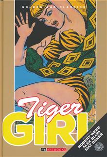 GOLDEN AGE FIGHT COMICS FEATURES TIGER GIRL HC VOL 01