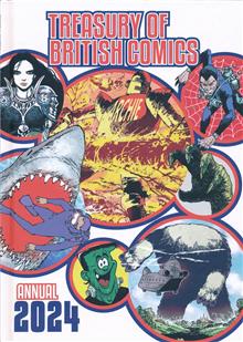 TREASURY OF BRITISH COMICS ANNUAL 2024 HC