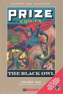 GOLDEN AGE CLASSICS PRIZE COMICS BLACK OWL HC VOL 01