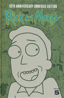 RICK AND MORTY 10TH ANNIVERSARY OMNIBUS HC VOL 05