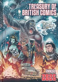 TREASURY OF BRITISH COMICS ANNUAL 2026 HC