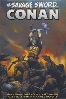 SAVAGE SWORD OF CONAN THE ORIGINAL COMICS OMNIBUS HC VOL 11 DM ED DOUG BEEKMAN CVR (MR)