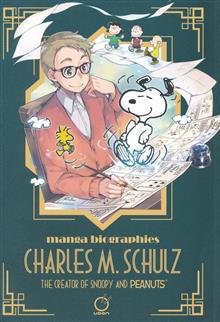 MANGA BIOGRAPHIES CHARLES M SCHULZ THE CREATOR OF SNOOPY AND PEANUTS TP